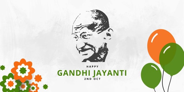गाँधी जयंती पर 10 पंक्तियाँ | 10 Lines On Gandhi Jayanti In Hindi